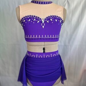 Lyrical solo costume, child size 8, brand new